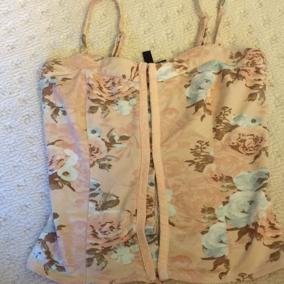 Full Tilt Corset Shirt - Picture 1 of 3